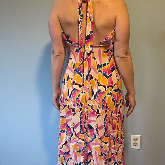 AFRM Emerson Maxi Dress in Summer Butterfly Small - Picture 12 of 13